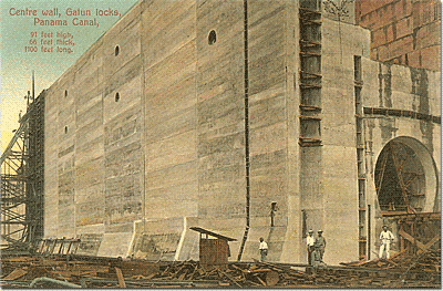 Center Wall Gatun Locks